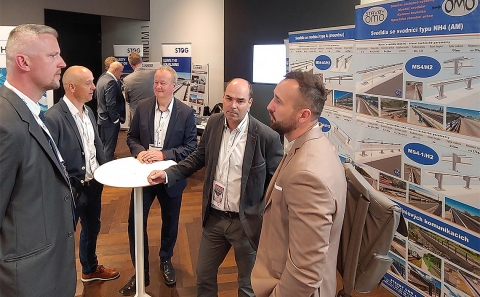 Setkání na stánku Stavby OMO na Mostech 2025