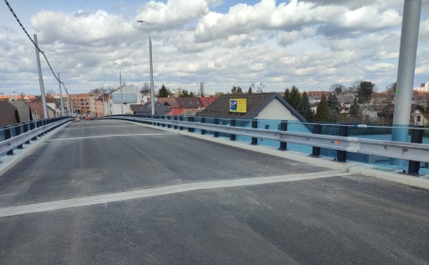 Rekonstruovaný nadjezd M117 Kyjevská